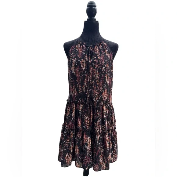Anthropologie Cottagecore Boho Praire Floral Romantic Tiered Sundress Small - Picture 1 of 9